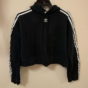 Adidas cropped hoodie